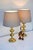Scandinavian Modern Space Age Brass Table Lamps from Nafa, Sweden, 1970s, Set of 2 For Sale - Image 9 of 18