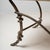 Chair with Iron Foliage and Mohair Velvet Seat, 1960s For Sale - Image 3 of 4