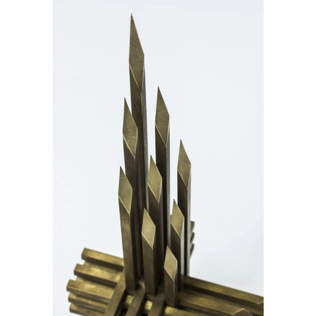 Metal Cross Sculpture by Einar Höste, 1970s For Sale - Image 7 of 11