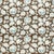Sample- Schumacher Deco Flower Fabric in Cocoa For Sale