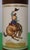 Traditional Frank Vosmansky Hand Painted Porcelain Lamp W/ Cowboy Bronco Scene For Sale - Image 3 of 5