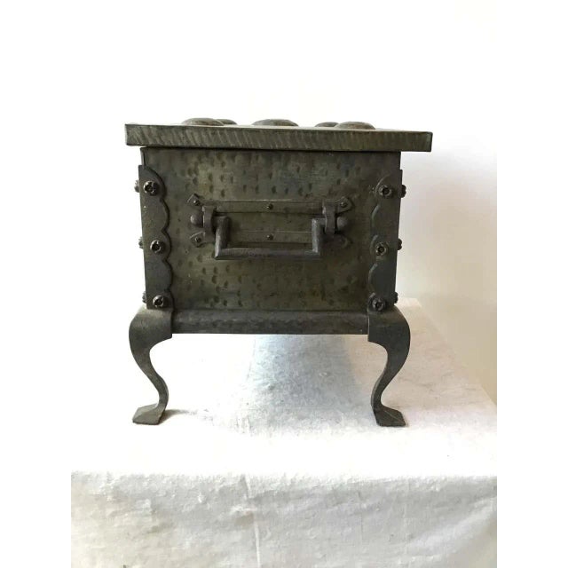 1900s Iron&Tin Coal Holder For Sale - Image 9 of 13