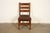 An exceptional antique Mission or Arts & Crafts period ladder back side chair or dining chair By Gustav Stickley USA,...