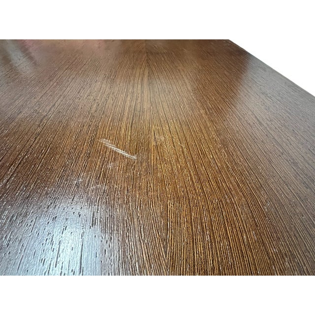 Custom Berman Rosetti Exotic Wenge Wood 6 Drawer Canted Console Dresser. For Sale - Image 14 of 15