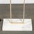 Mid-Century Brass Arch Floor Lamp W/ Textured Glass Medallion & White Marble For Sale - Image 13 of 13