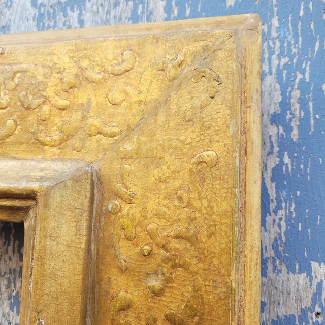 Antique Lacquered Wooden Frame, 1800s For Sale - Image 6 of 18