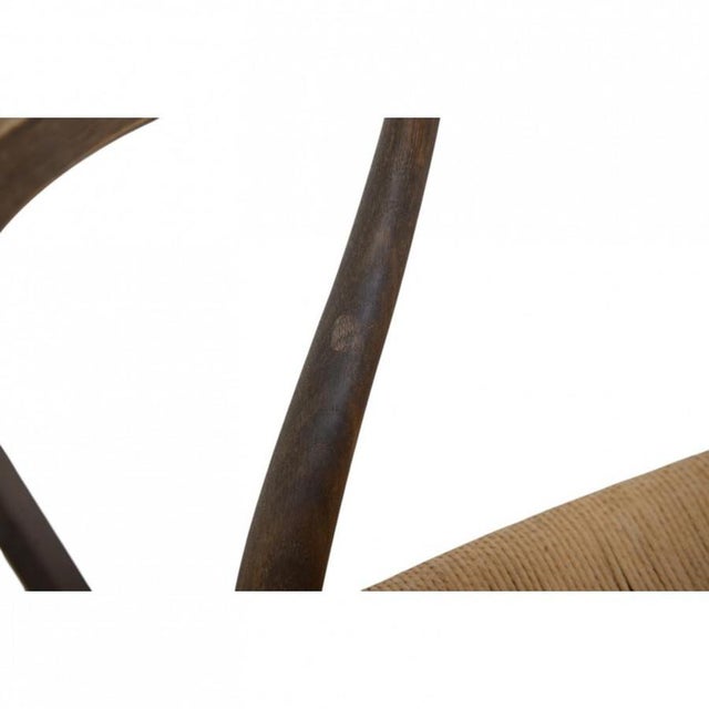 ChH4 Wishbone Chairs in Stained Oak by by Hans J. Wegner, 1990s, Set of 2 For Sale - Image 13 of 18