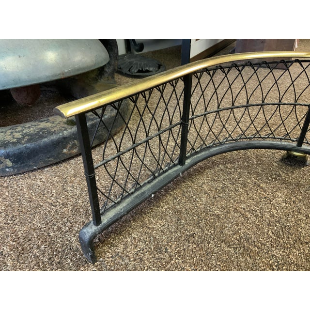 Mid 20th Century Fireplace Fender For Sale - Image 4 of 8