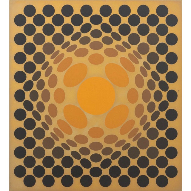Victor Vasarely (Hungarian/French, 1906-1997), "Tewek", Screenprint in Colors, 1978, signed in pencil lower right,...