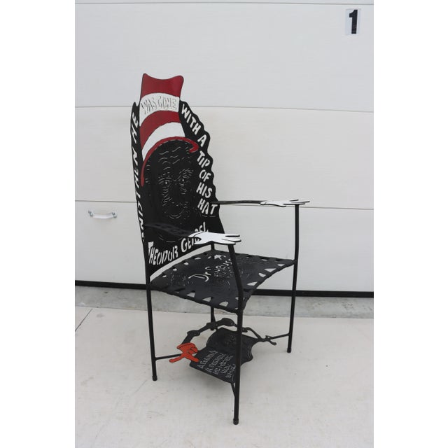 "Ries Niemi" Dr. Seuss Chair For Sale - Image 10 of 10
