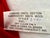 Red Vintage Skiing Santa Claus 100% Wool Needlepoint Christmas Stocking 1991 Peking Handicraft Excellent Condition For Sale - Image 8 of 13