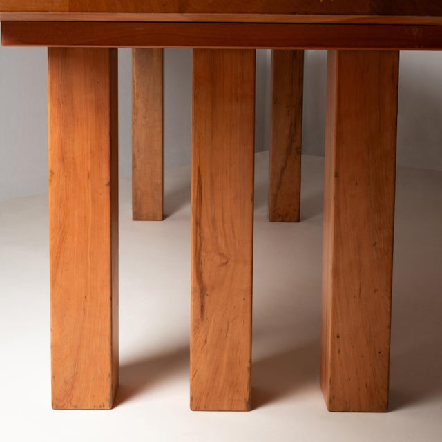1970s The Basilica Table in Wood by Mario Bellini for Cassina, 1975 For Sale - Image 5 of 6