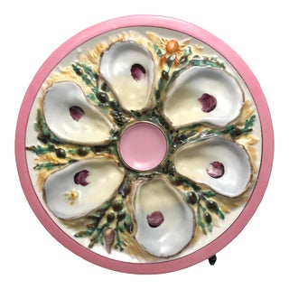 Late 19th Century Union Porcelain Works Oyster Plate For Sale