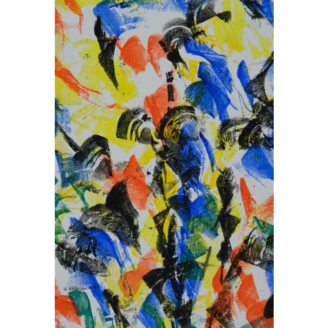 Modern Françoise Galle, Black Cloud, Pastel For Sale - Image 3 of 8