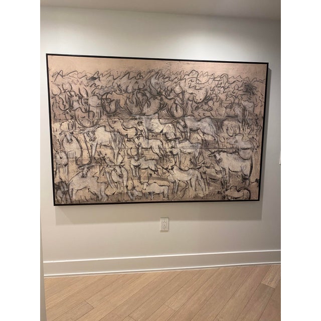 Inspired by life as a nomadic herder in West Africa, Kader Boly’s work consistently tells stories of tribal community,...