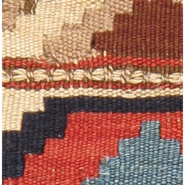 Textile Vintage Caucasian Shirvan Kilim, 7' X 11'8 For Sale - Image 7 of 14