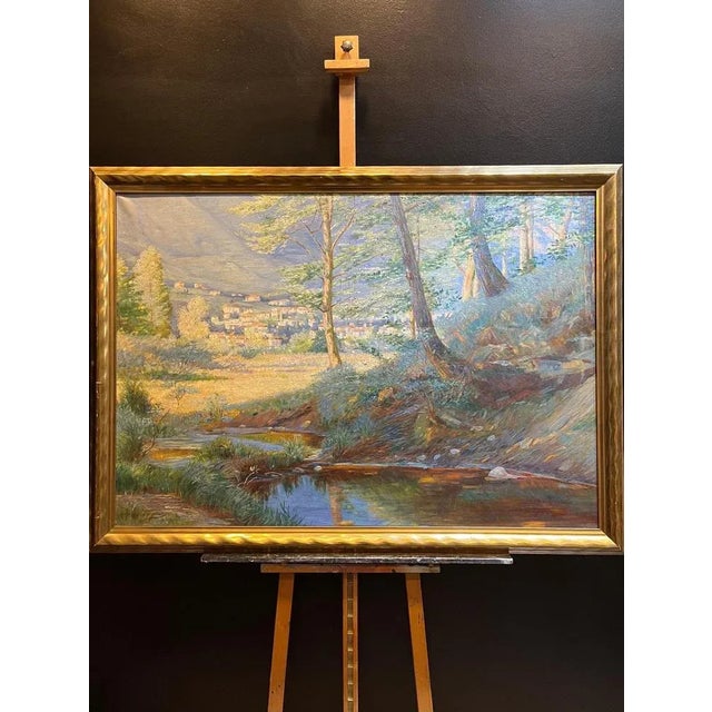 Jakob Wagner, Junitag, Oil on Canvas For Sale - Image 12 of 17