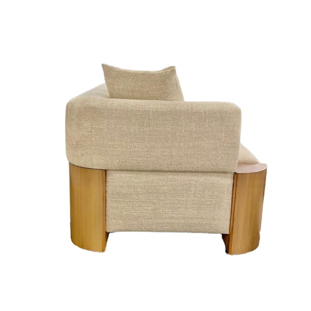 Cream Alfredo Paredes Blackberry Sofa For Sale - Image 8 of 8