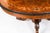 Antique Victorian Burr Walnut and Floral Marquetry Loo Table, 1800s For Sale - Image 9 of 16