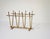Mid-Century Modern Bamboo-Effect Brass Magazine Rack, Italy, 1970s For Sale - Image 12 of 14