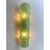 Light and Dark Green Poliedri Murano Glass Chandelier by Simoeng for Simoeng For Sale - Image 10 of 12