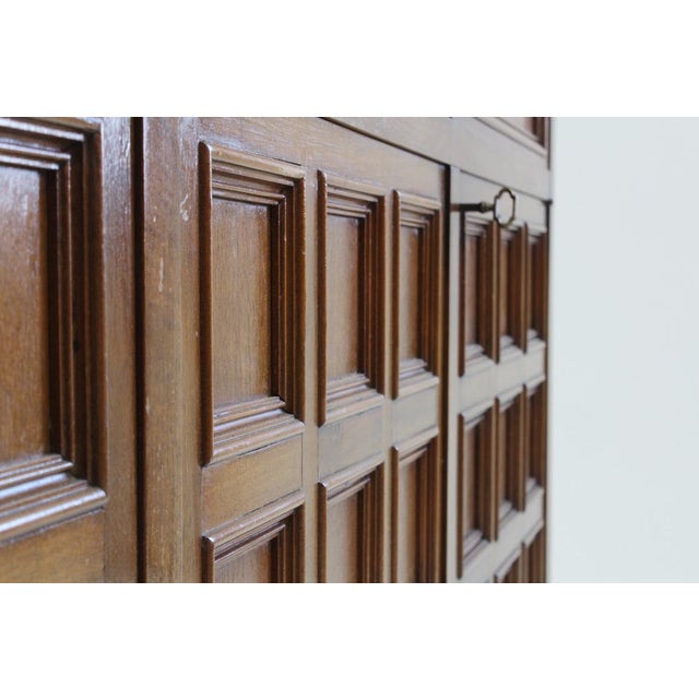 Brutalist Vintage Italian Brutalist Sideboard, 1960s For Sale - Image 3 of 10