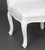 Late 20th Century Louis XV Style White Painted Chairs, 2 For Sale - Image 5 of 8