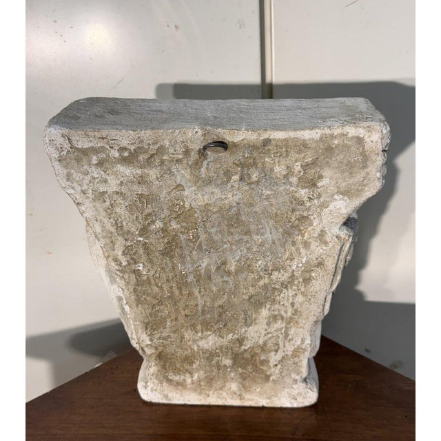 Vintage Reconstituted Stone Capital, 1920s For Sale - Image 3 of 8