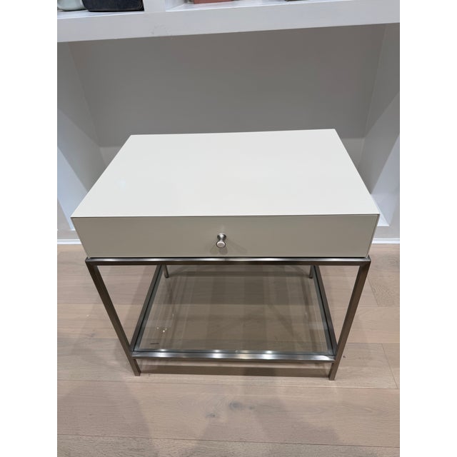 Modern Classic Tiny Tot Bedside Table For Sale - Image 3 of 9