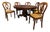 Napoleon III Table and Chairs, Set of 7 For Sale