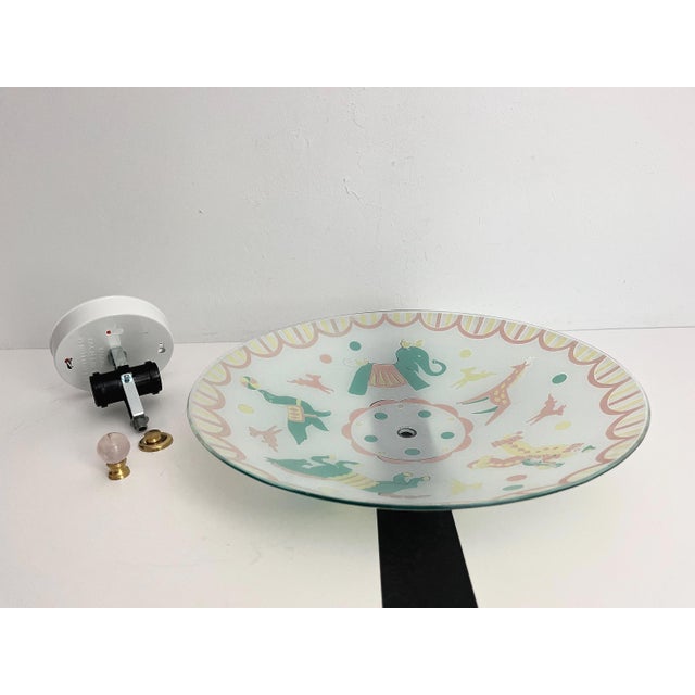1950s Circus Animals Ceiling Light For Sale - Image 17 of 18