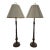 Mid Twentieth Century Extra Tall Barley Twist Buffet Lamps - a Pair For Sale