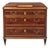Russian Neoclassical, Commode, Crotch Mahogany, Bronze, Baltic States, 1860s For Sale