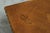 Mid-Century Spanish Coffee Table in Oak and Patinated Leather, 1940s For Sale - Image 9 of 12