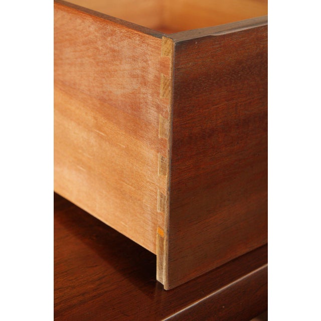 Henredon Modern Walnut Credenza For Sale - Image 11 of 18