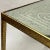 Mid-Century Modern Gilt Bronze Coffee Table with Engraved Glass Top For Sale - Image 4 of 12