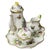 Victorian Vintage Herend Queen Victoria Vbo Hand-Painted Porcelain Tea & Coffee Service - Set of 4 For Sale - Image 3 of 18