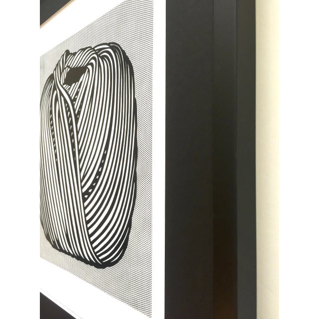 Roy Lichtenstein Estate Framed Pop Art Lithograph Print " Ball of Twine " 1963 For Sale - Image 10 of 13