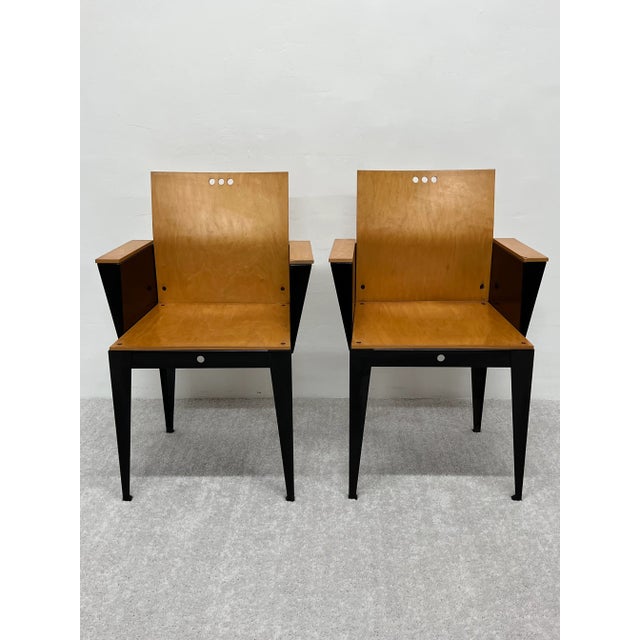 Bruce Sienkowski "Eli Armchair" for Charlotte, Usa 1991 - a Pair For Sale - Image 13 of 13