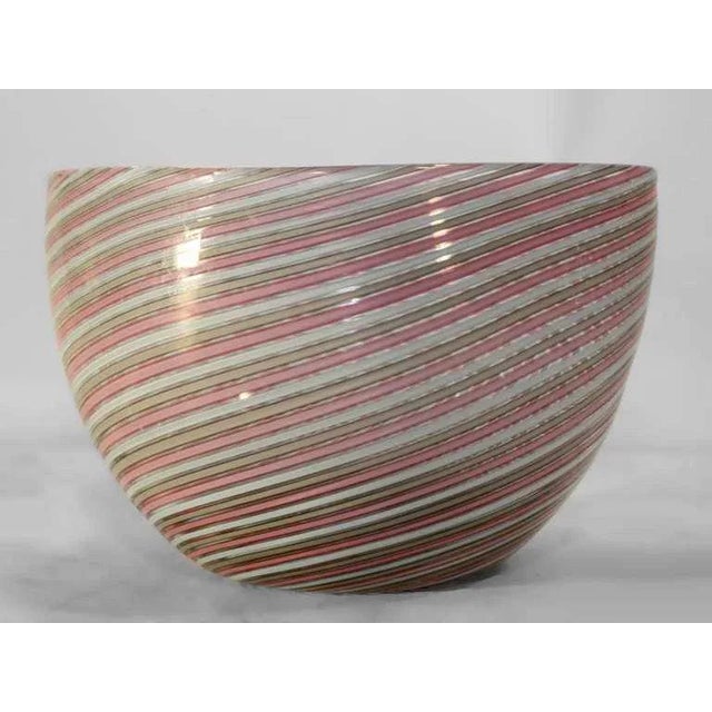 Cenedese Italian Murano Bowl, signed.