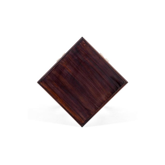 Brown Arts & Crafts Mahogany Plant Stand For Sale - Image 8 of 13