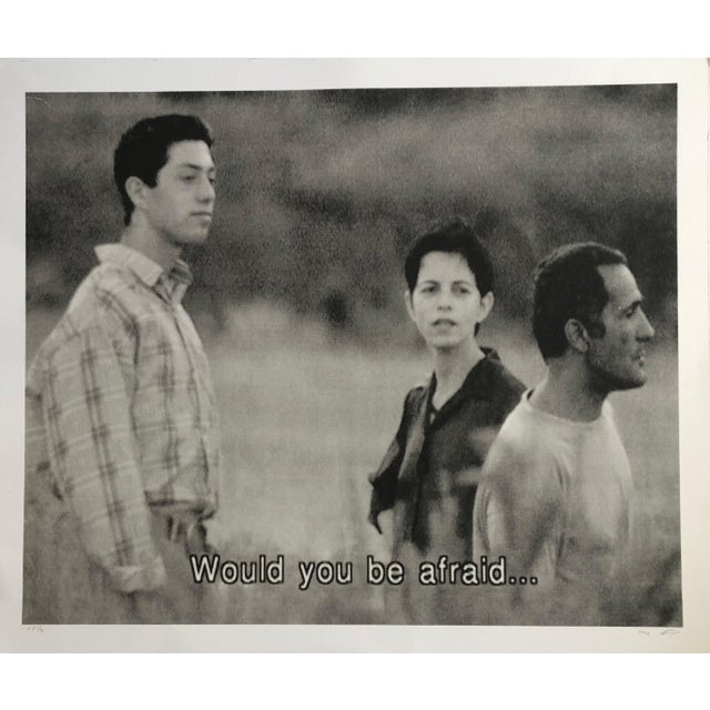 Hand signed, numbered and dated. the edition is marked PP 1/3 and dated 2002. This is a Photograph printed on a rag type...