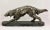 Bruno Tornati, Dog Sculpture, 1900s, Silver Plated Metal For Sale - Image 3 of 7