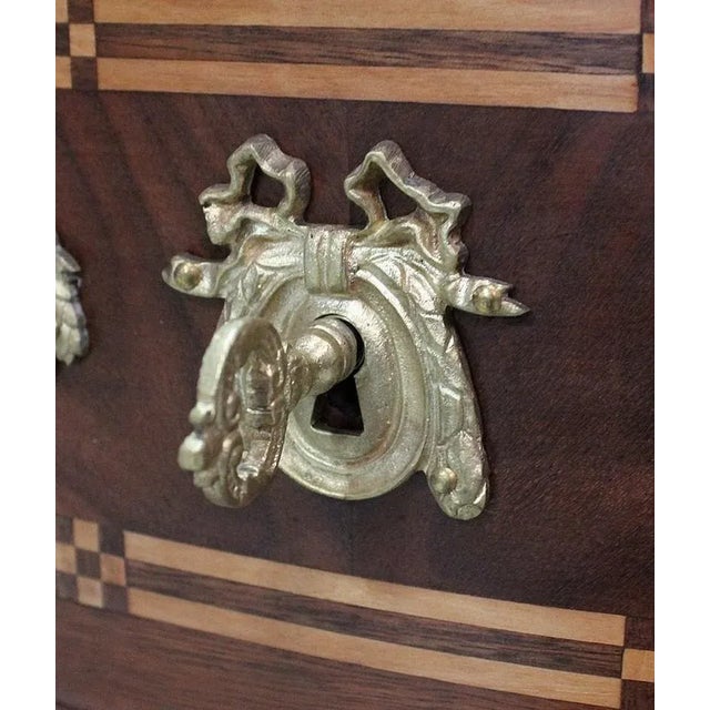Small Antique Mahogany Dresser For Sale - Image 10 of 18