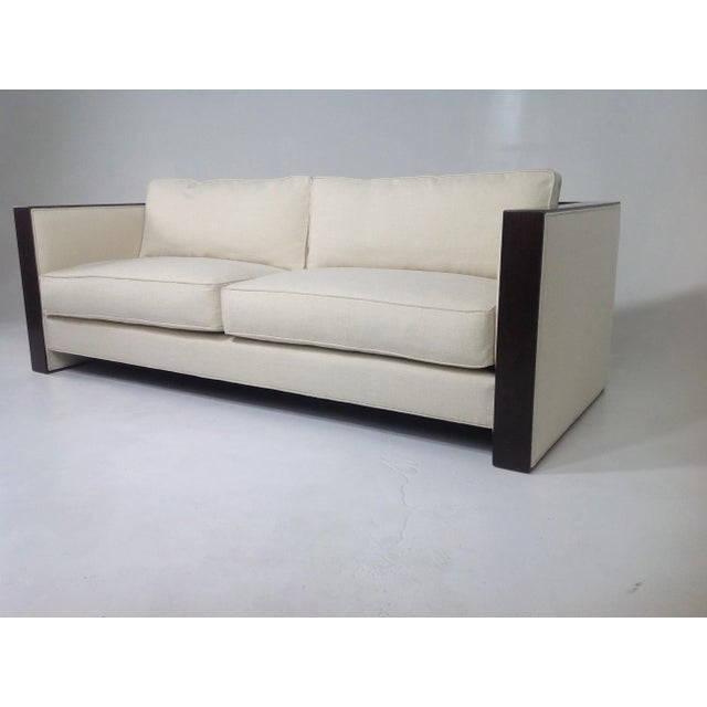 2000 - 2009 Modern Mid Century Style Sofa For Sale - Image 5 of 7