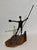 American Milton Hebald, Milton Hebald Mid Century Bronze & Wood Sculpture Wpa Artist Modernist Americana For Sale - Image 3 of 12