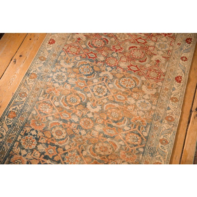 Old New House Vintage Distressed Malayer Rug Runner - 2'8" x 13'3" For Sale - Image 4 of 8