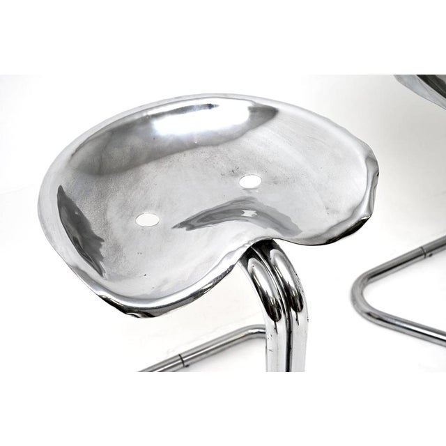 Vintage Tractor Stools by Rodney Kinsman for OMK, 1960s, Set of 2 For Sale - Image 9 of 13