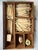 Antique Chinese Mahjong Set in Carved Dragon-Motif Wood Case, Early 20th Century For Sale - Image 10 of 15
