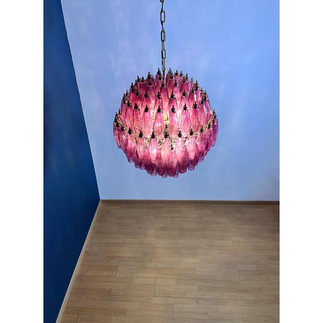 Spherical Murano Polyhedrons Pendant Light, 1990s For Sale - Image 16 of 18